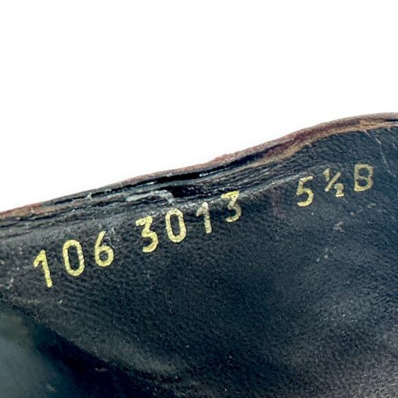 GUCCI | 5.5 | Red Ponyhair Gold Buckle Studded Wood Block Heel Slide Sandals - Picture 11 of 12